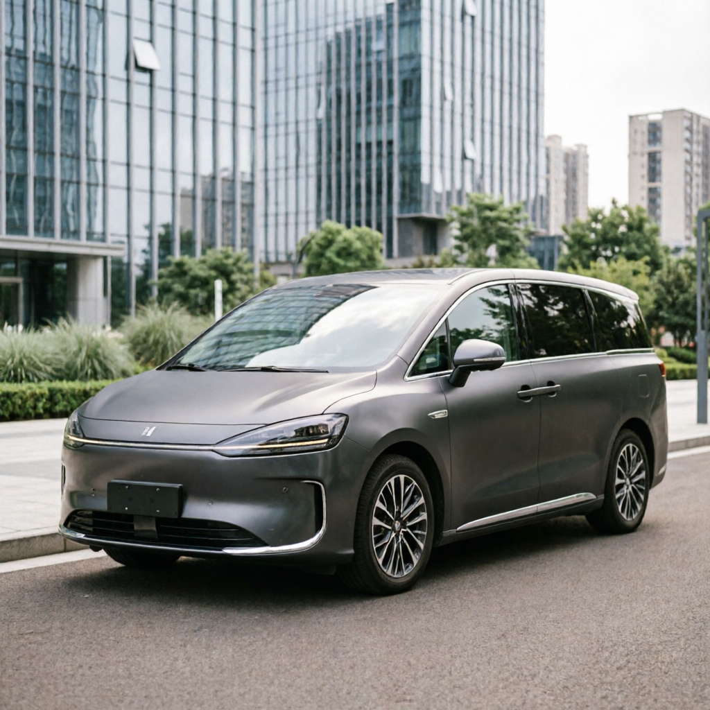 享界V8实车首曝:鸿蒙智行入局中大型MPV,增程与纯电双线并行